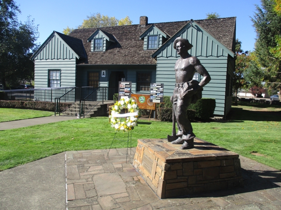 Forest History Center Statue