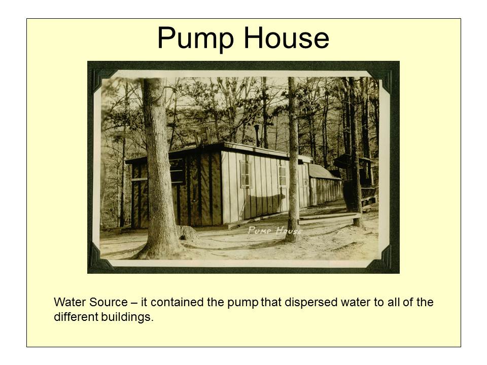 Slide 18 — Camp Roosevelt, April 1933