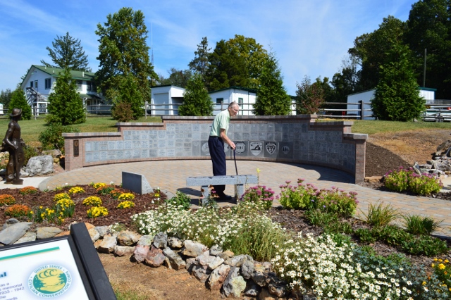 CCC Boy Ed Hohman Seeing Wall