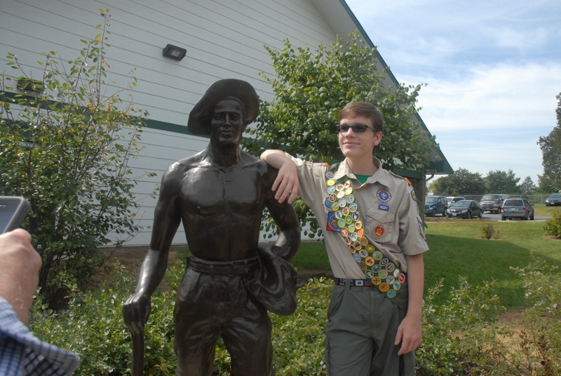Eagle Scout Ian Bushong