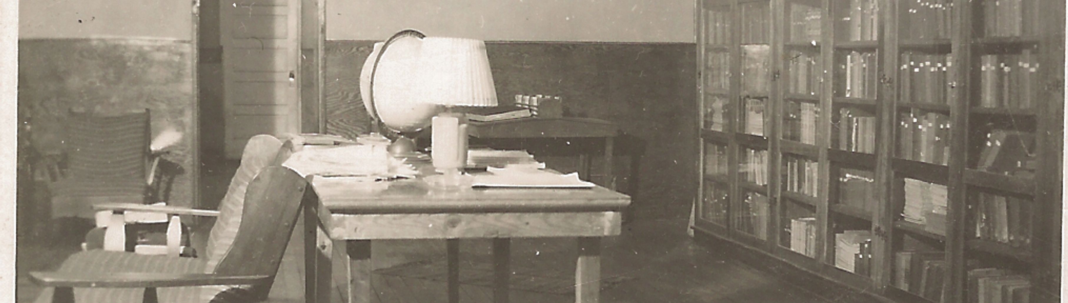 CCC enrollees working in a national forest, circa 1935