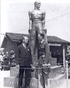 The Iron Mike CCC Worker Statue