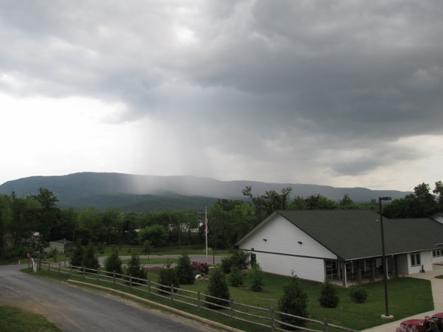 Rain On Massanutten Mountain