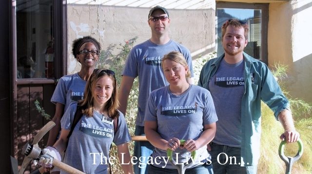 CCC Legacy members gathered together at a reunion